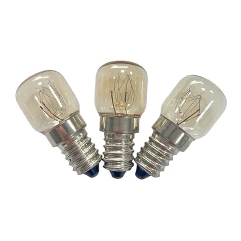 15W 25W Microwave Oven Bulb 120V 220V E12 E14 Small Screw Indicator Light Bulb T22 T25 ST26