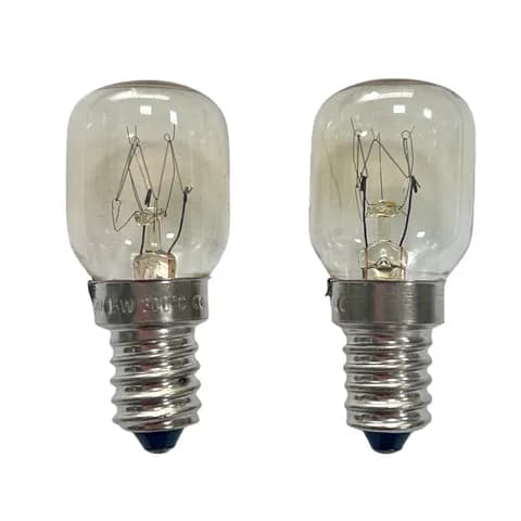 15W/25W Microwave Oven Incandescent Bulbs T22 T25 E14 Base, High Temperature Resistant (300°C) Oven Bulbs/Salt Lamp