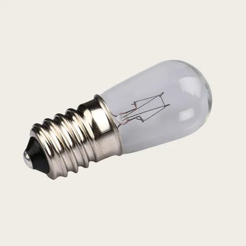 B19 E14 Spiral Base Miniature Incandescent Lamp 60V8W Suitable for Holiday Lighting String