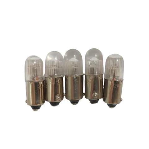 BA9S T10x28mm Orange Neon Switch Button Indicator Bulb 220/240 V 4.5 MA