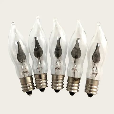 C18 230V1.5W Flickering Flame Light Bulb for Halloween Decoration