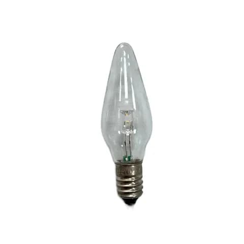 C6 E10 LED Bridge Bulb 8-55V0.1-0.2W Candlestick Decorative Bulb for Christmas Arch Replacement Lights