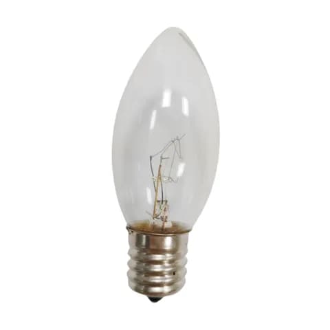 C9 E14 E17 Clear Shell Lighting Tungsten Candle Filament Bulb for Sale