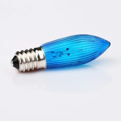 Christmas Bulb C6 E10 Base Popular Holiday Decorative Bulb LED Candle Bulb Paint Colorful