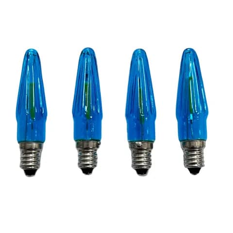Christmas Candle Holder Decorative Light Bulb E10 C6 14V0.2W LED Filament for Christmas Tree Decoration