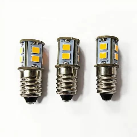 E10 LED 6V 10 SMD Lamp Bulb Screw Base Christmas Star Light Star Folding Star Advent Star Warm White