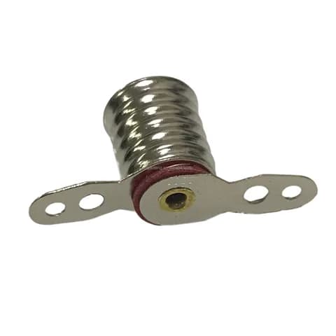 E10 Base Screw Lampholder Nickel-plated Mini Bulb Holder E10 Lamp Base Lamp Socket Electrical test Accessories