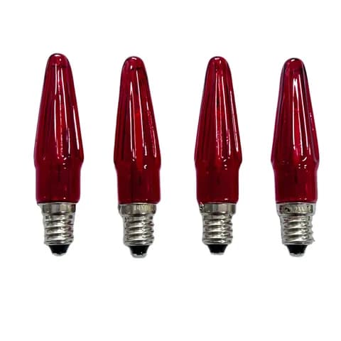 E10 C6 Bridge Bulb LED Filament 8-55V for Christmas Candle Arches, Christmas Tree Decoration Light Strings