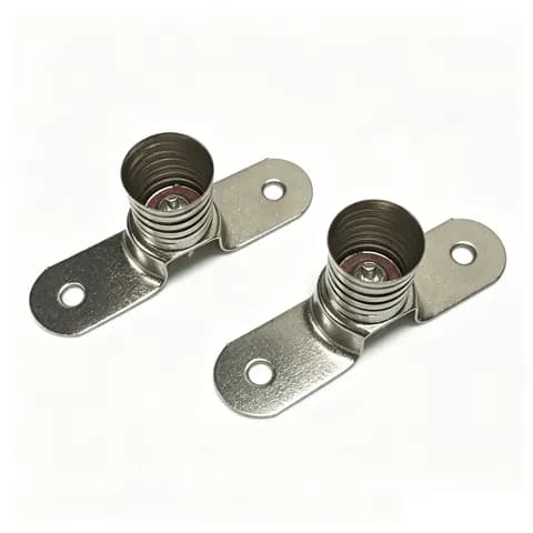 E10 Lamp Holder 1.5V/2.5V/3.8V/6V E10 Bulb Connector, Circuit Electrical Laboratory Teaching Test Lamp Base