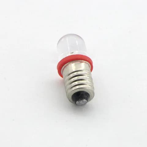 LED E10 Screw Bulb Warning signal Bulb E10 DC 3V/3.8V/4.5V Physical Experiment Small Light Bulb