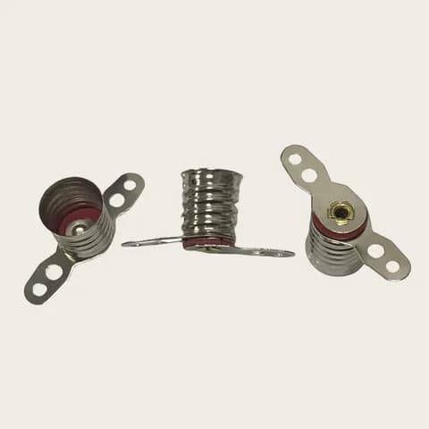 E10 Spiral Lamp Socket Suitable for E10 Miniature Indicator Bulbs
