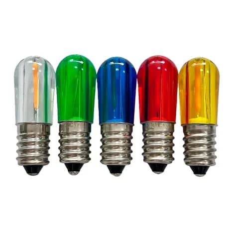 E14 Papaya LED PVC Shell 3LED Waterproof Billboard Light Bulb 14V 0.2W Luminaire Salentine LED Church Light Bulb
