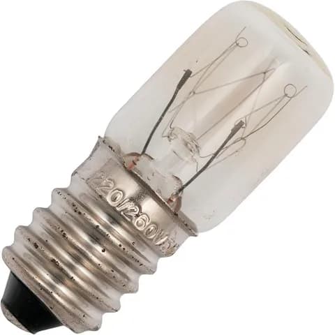 E14 T16x45mm Ordinary Incandescent Bulb 130V5W Tubular Indicator Bulb