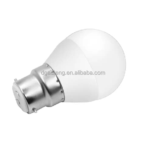 E27 LED Bulb 4W Replaces 40 W Bulbs Warm White 3000 K B22d 24 V 370 Lumen Small G45