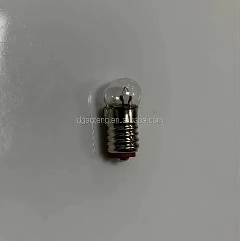 E5.5 Miniature Base 19V Warm White Incandescent Bulb for DIY Handmade Model Lighting
