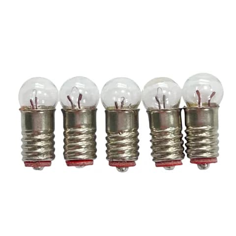 E5.5 Spiral Base Mini Bulb 4.5V, 12V, 19V DIY Handmade Toy Model Accessories Bulb