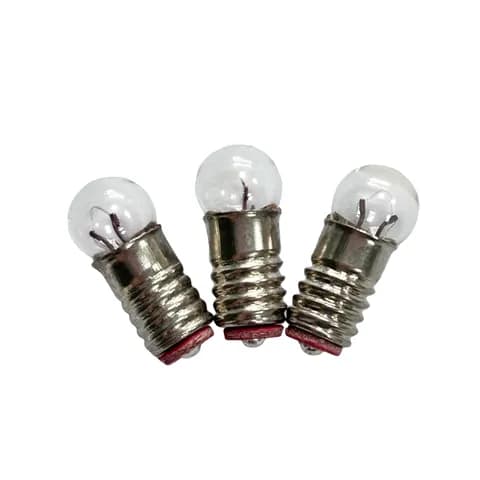 E5.5 Spiral Base Mini Incandescent Bulb 4.5V, 12V, 19V, 24V. DIY Toy House Lighting Decorative Bulb.