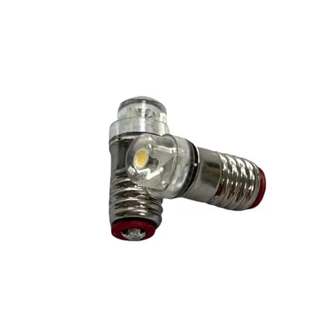 E5.5 LED Threaded Base Bulb 12V, 24V Warm White Light E501 Suitable for HO TT N Model Railway and Toy House Lighting