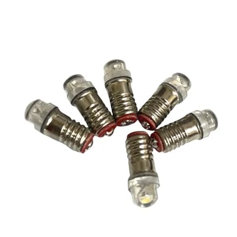 E5/E5.5 Spiral Base Mini LED Bulb 12V-22V for H0/TT Train Model Lighting