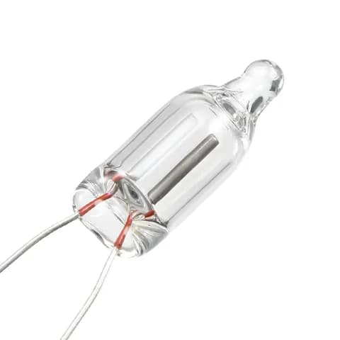F6 6x16mm Super Bright Red Light Neon Light Bulb Indicator Bulb