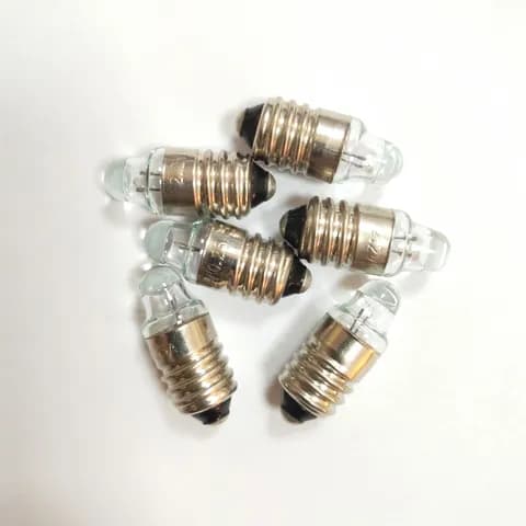 Flashlight Bulb 2.2v Experimental Small Bulb Physics Electric Screw Small Bulb