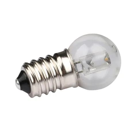 G11x23mm Mini Led Bulb DC3v Warm White Light E10 Screw Base Mini Indicator Bulb