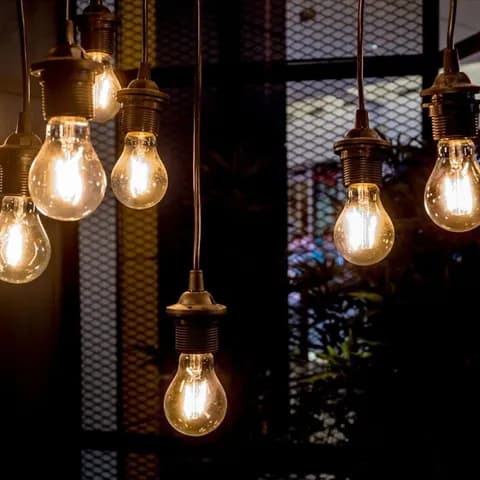 G40 E27 E14 LED Edison Amber Bulb 1W-10W 220V 2200K Warm White Spherical Decorative Bulb Night Light for Home Bar Decor