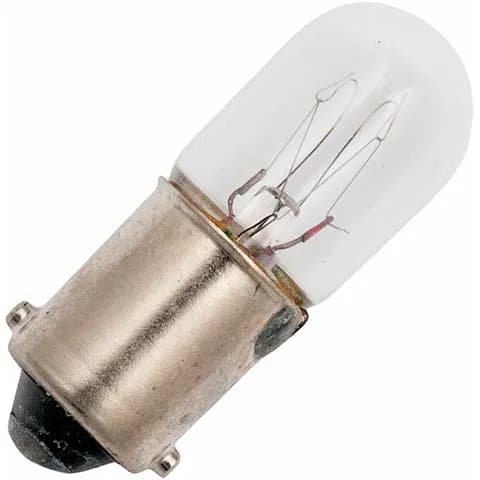 Miniature Lamp #40 6.3V T-3 1/4 BA9S Base 0.15Amps Light Bulb 11513