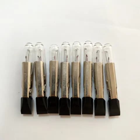 Miniature Indicator Light Bulb T6.8G 6.8X44, Telephone Indicator Light Bulb 48V90mA, 24V 90mA, 36V 40mA