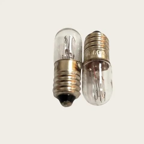 Miniature Bulb T10X28mm E10 12V3W250mA Instrument Indicator Bulb
