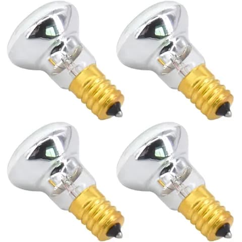Mushroom Shape R39 E17 Base 25w lava Lamp Reflected Incandescent Light Bulb Smart String Light