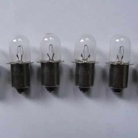 P13.5S 2.4V/4.8V/6V/18V Flashlight Tool Bulb