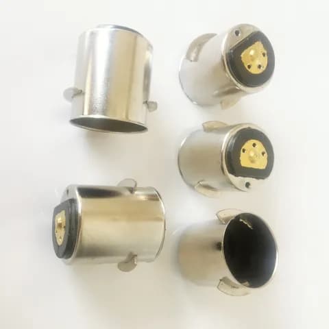 P28S Nickel-plated Copper Lamp Holder for Marine Use P28S Bulb Holder Lamp Socket Lamp Base