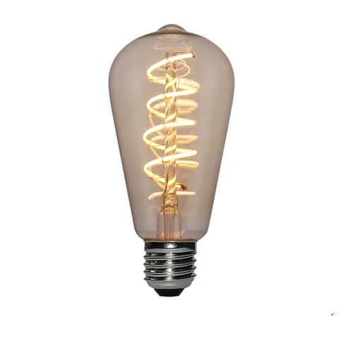 ST64 LED E26 Vintage Edison Light Bulbs Dimmable, 4W(40W Equivalent) 300 Lumin for Indoor Ceiling Light Decoration