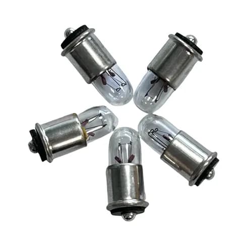 T-1 3/4 Midget Flange MF6 387 388 Aircraft/Ship Signal Z Indicator Bulb 28V 40mA, 48V 25mA