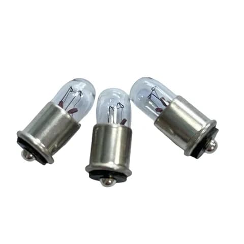 T-1 3/4 Midget Flange MF6 Base Electrical Equipment Incandescent Lamp 28V40mA, 48V25mA 387/327 Aircraft, Marine Signal Indicator