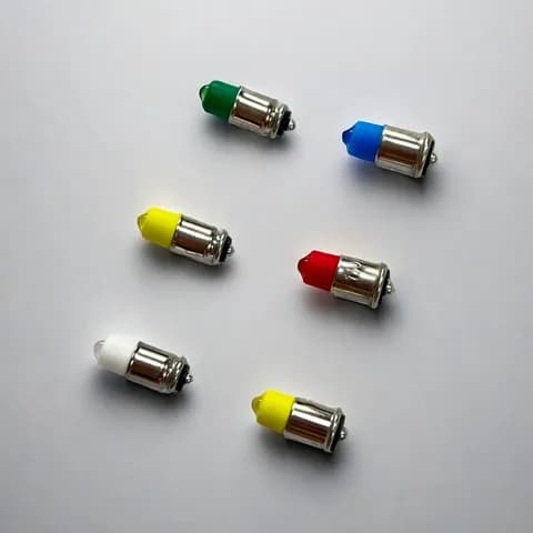 T1 3/4 Midget Flanged Small Indicator Bulb MF6 24-28V Marine signal Bulb