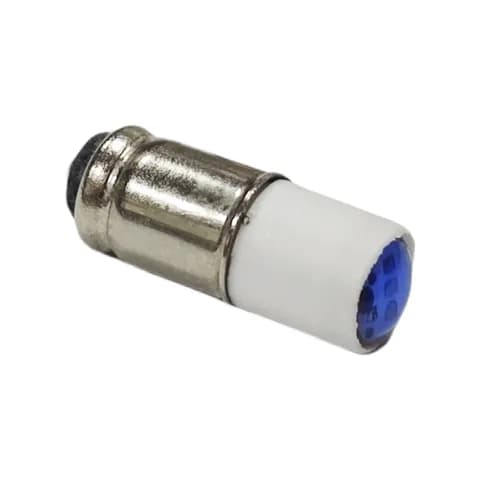T1 3/4 Midget Grooved Single Led 24V 28V DC Blanche