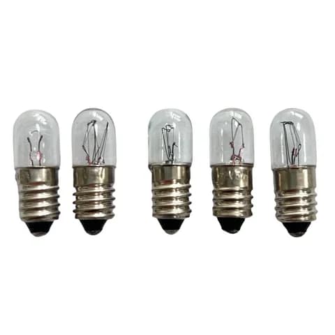 T10X28 Screw Base Pilot Lamp E10 6.3V 0.15A 790501 Marine Signal Bulb