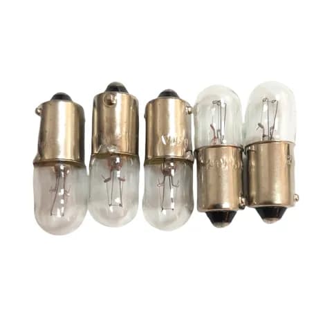 T10X28mm Ba9s Miniature Incandescent Light Bulb 6V0.25A12V3W/24V3W Scientific Experiment Mini Bulb