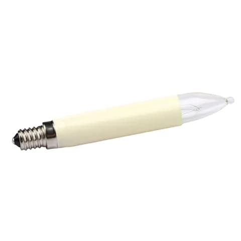 T15x105mm E10 Candlestick Bulb 8V3W, 12V3W, 14V3W, 16V3W Christmas fairy Candle Bulb