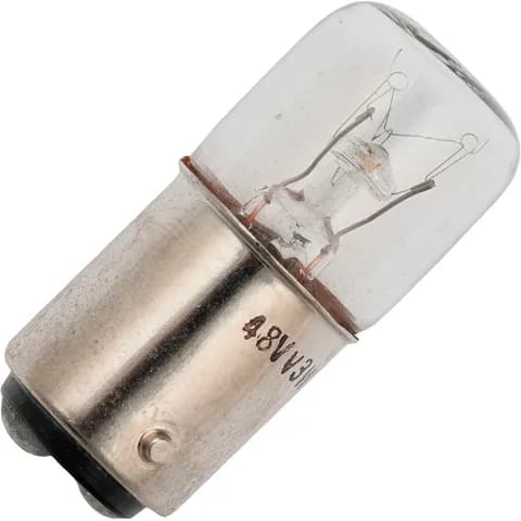 T16x35 BA15D Double Contact Device Indicating Lamp 220/260V6/10W Incandescent Bulbs