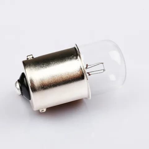 T16X35mm BA15S BA15D Micro Tubular Indicator Bulb 12V5W, 24V5W, 30V5W Equipment Replacement Lamp