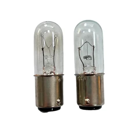 T16X54mm BA15D Tubular Incandescent Lamp 220V/260V 6/10W Electrical Equipment Indicator Bulb, Sewing Machine Bulb