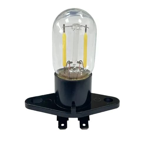 T170 Z187 LED Filament Light Bulb, AC 110-130V, White Light, Universal Type, for Microwave Ovens and Ovens, with Socket.
