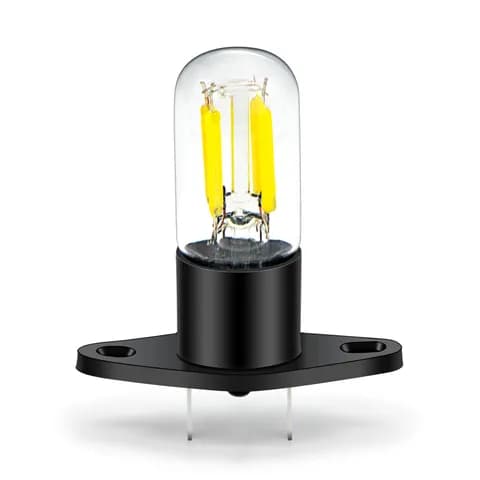 T170 Z187 Microwave Oven Bulb, LED Filament, 110/130V, White Light, for Large Sharp Midea