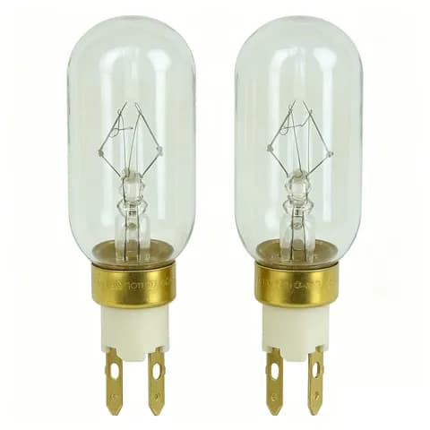 T25 American-style Refrigerator Light Bulb, T Click 230V 40W, Suitable for Whirlpool and Maytag Freezers. Replacement Bulb.