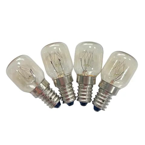T25x55MM E14S Incandescent Bulb 110/130V 25W 300℃ High Temperature Resistant Microwave Oven Bulb/Salt Lamp Bulb