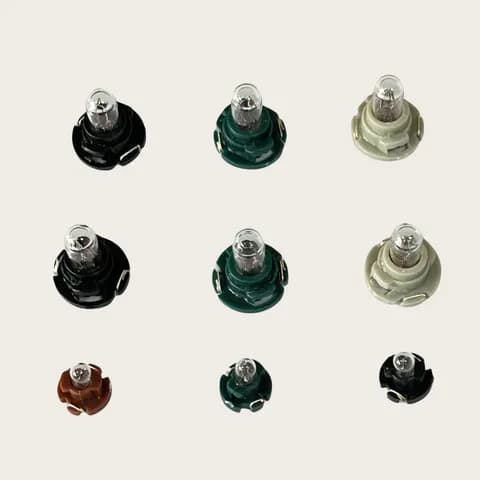 T4 NW-4-BW Plastic Base 12V1.2W Car air Conditioning Control Bulb Indicator Bulb