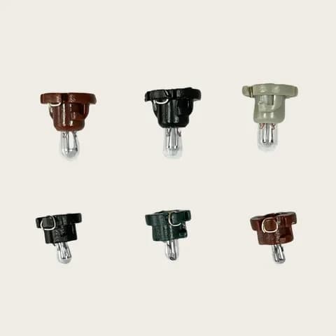 T4 Plastic Base Car AC air Conditioning Adjustment Bulb 14V1.4W Instrument Indicator Bulb